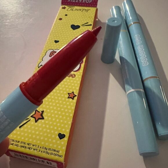 Colourpop Fizzy Pop Lippie Duo Set of 3 - Picture 6 of 12